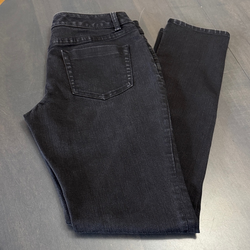The Limited Denim 917 Jeans size 8 R Regular stretch Black Skinny